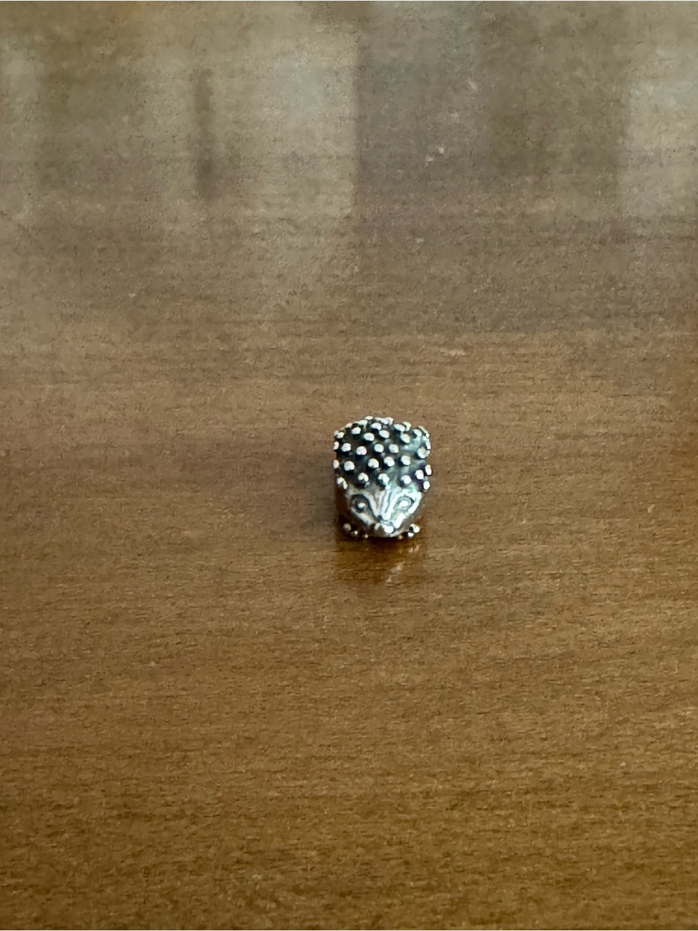 Sterling Silver Pandora Hedgehog Charm - Silver- retired